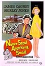 James Cagney, Shirley Jones, and Roger Smith in Never Steal Anything Small (1959)