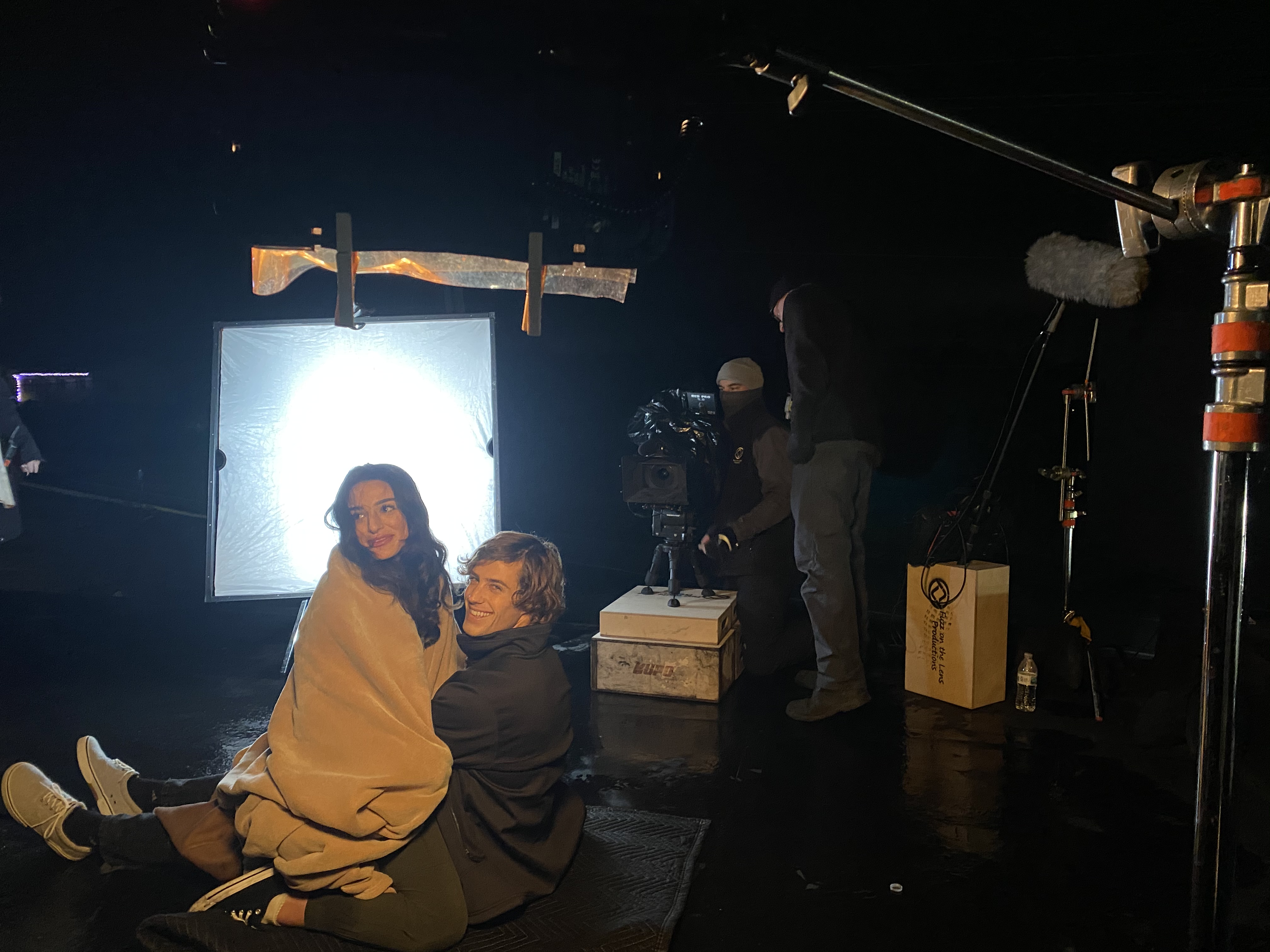 Jadon and Sydney filming “Stream”