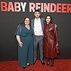 Jessica Gunning, Richard Gadd, and Nava Mau at an event for Baby Reindeer (2024)