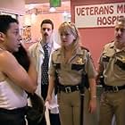 Carlos Alazraqui, Wendi McLendon-Covey, Kyle Dunnigan, and Oscar Nuñez in Reno 911! (2003)