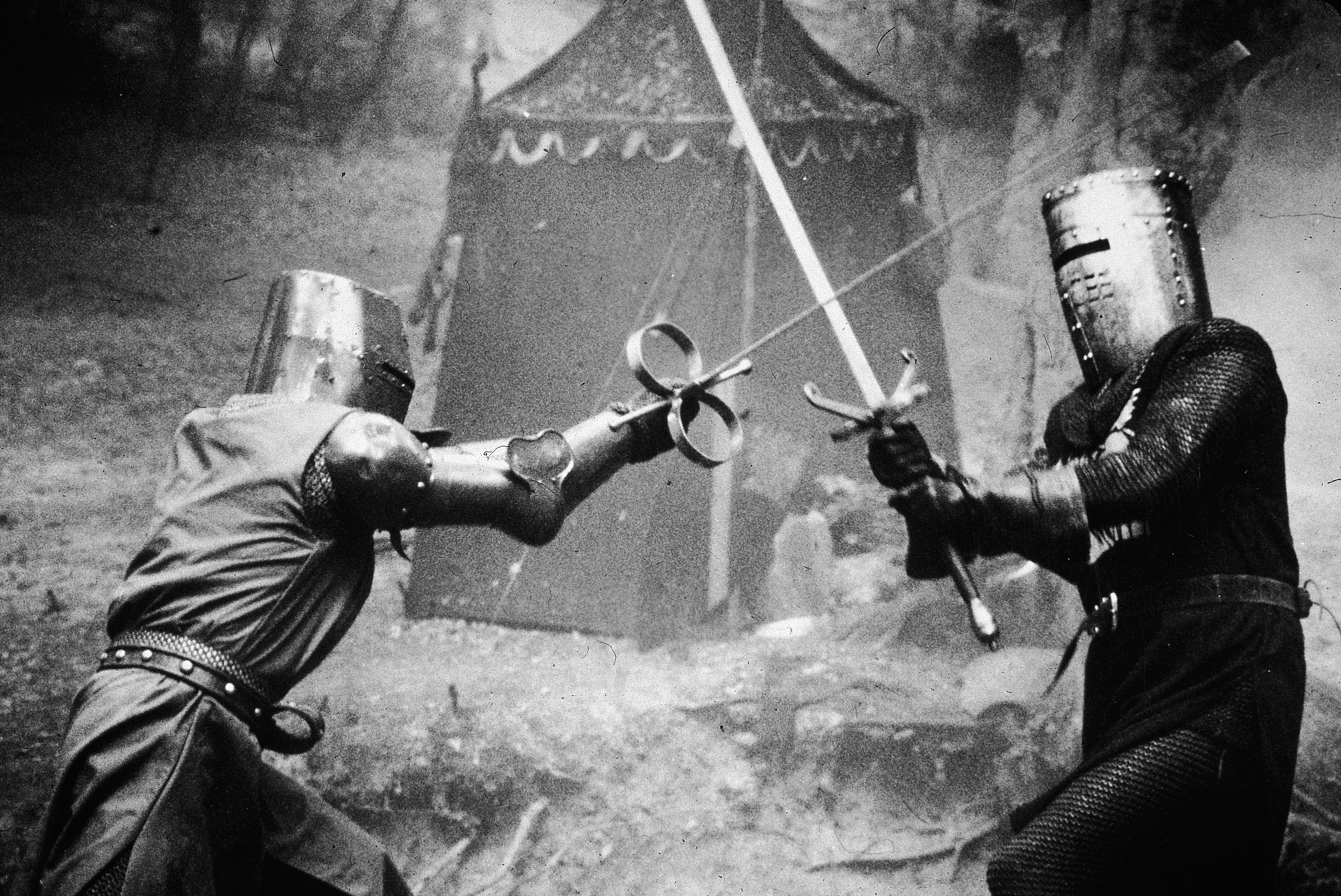 John Cleese, Terry Gilliam, and Monty Python in Monty Python and the Holy Grail (1975)