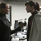 Robin Wright and Sylvia Hoeks in Blade Runner 2049 (2017)