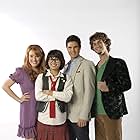 Robbie Amell, Kate Melton, Nick Palatas, and Hayley Kiyoko in Scooby-Doo! The Mystery Begins (2009)