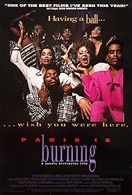 Dorian Corey, Junior LaBeija, Pepper LaBeija, Octavia St. Laurent, and Anji Xtravaganza in Paris Is Burning (1990)