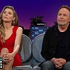 Billy Crystal and Sarah Chalke in The Late Late Show with James Corden (2015)
