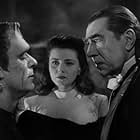 Bela Lugosi, Lenore Aubert, and Glenn Strange in Abbott and Costello Meet Frankenstein (1948)