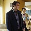 Seamus Dever and Nathan Fillion in Castle (2009)