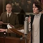 Kevin Doyle and Michelle Dockery in Downton Abbey: A New Era (2022)