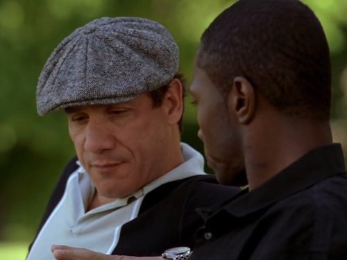 Paul Ben-Victor and Jamie Hector in The Wire (2002)