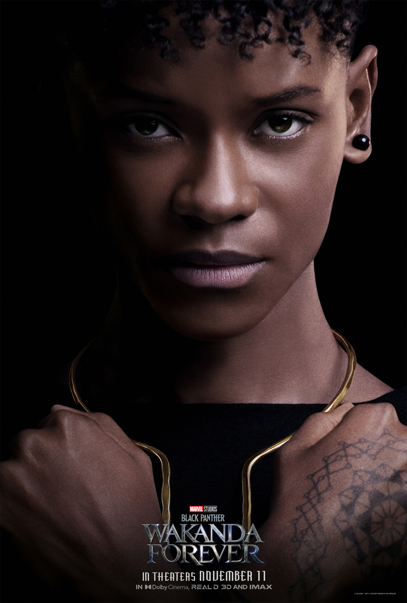 Letitia Wright in Black Panther: Wakanda Forever (2022)