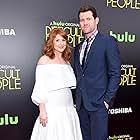 Julie Klausner and Billy Eichner at an event for Difficult People (2015)