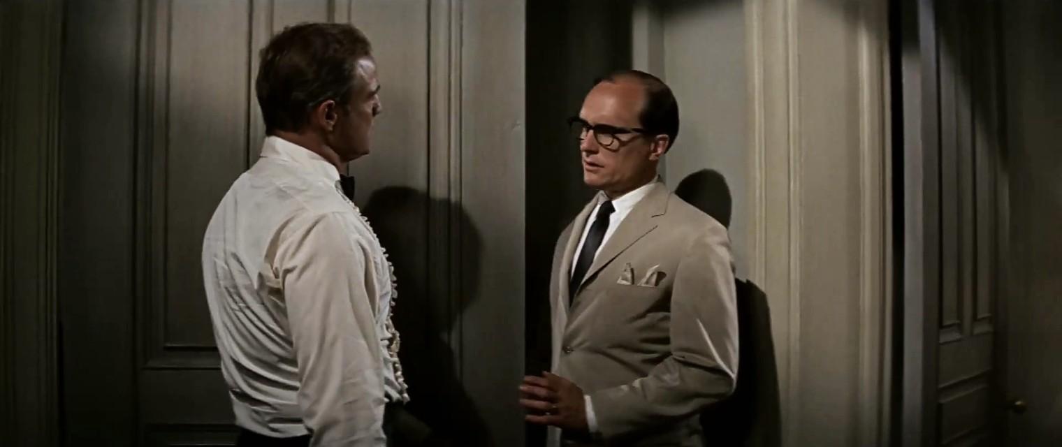 Marlon Brando and Robert Duvall in The Chase (1966)