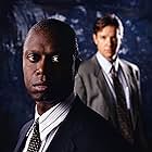 Kyle Secor and Andre Braugher at an event for Homicide: Life on the Street (1993)