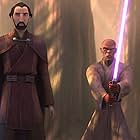 Corey Burton and Terrence 'T.C.' Carson in Star Wars: Tales of the Jedi (2022)