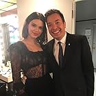 Jimmy Fallon and Kendall Jenner in James Franco/Kendall Jenner/Pete Townshend and Alfie Boe (2017)