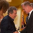 Al Pacino, Christopher Nolan, and Emma Thomas in The Oscars (2024)
