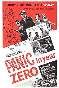 Frankie Avalon, Ray Milland, Richard Bakalyan, Neil Burstyn, Joan Freeman, Jean Hagen, Rex Holman, and Mary Mitchel in Panic in Year Zero! (1962)