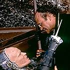 Peter Weller and Kurtwood Smith in RoboCop (1987)