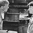 Tom Courtenay and James Fox in King Rat (1965)