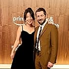 Michael Angarano and Maya Erskine at an event for Mr. & Mrs. Smith (2024)