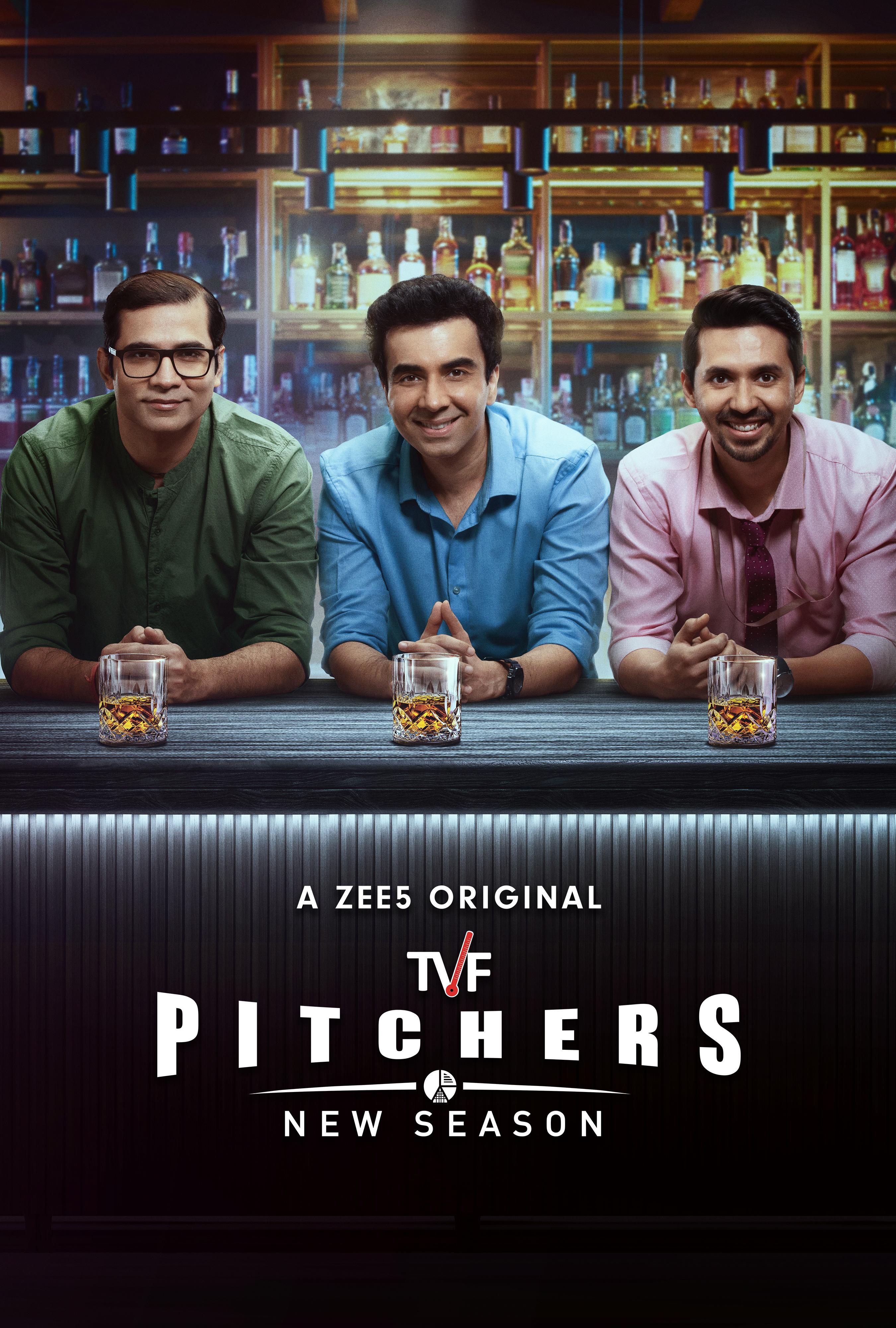 Arunabh Kumar, Abhay Mahajan, and Naveen Kasturia in TVF Pitchers (2015)