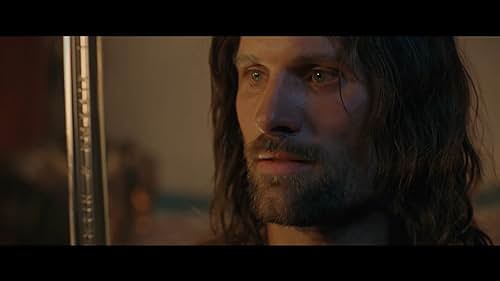 Gandalf and Aragorn lead the World of Men against Sauron's army to draw his gaze from Frodo and Sam as they approach Mount Doom with the One Ring.