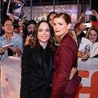 Kate Mara and Elliot Page at an event for My Days of Mercy (2017)