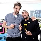 Kevin Smith and Andy Muschietti at an event for IMDb at San Diego Comic-Con (2016)