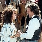 Kevin Costner and Mary McDonnell in Dances with Wolves (1990)