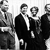 Charles Bronson, Claudia Cardinale, Jason Robards, and Gabriele Ferzetti in C'era una volta il West (1968)