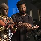 Danai Gurira and Ryan Coogler in Black Panther (2018)