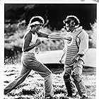 Ralph Macchio and Pat Morita in The Karate Kid (1984)