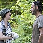 Gale Anne Hurd and Andrew Lincoln in The Walking Dead (2010)