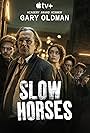 Gary Oldman, Dustin Demri-Burns, Jack Lowden, Olivia Cooke, and Rosalind Eleazar in Slow Horses (2022)