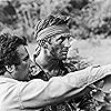 Robert De Niro and Michael Cimino in The Deer Hunter (1978)