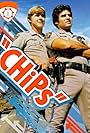 Erik Estrada and Larry Wilcox in CHiPs (1977)