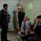 Tony Becker, Georg Stanford Brown, and Andy Griffith in Matlock (1986)