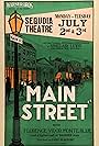 Monte Blue, Sinclair Lewis, and Florence Vidor in Main Street (1923)