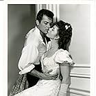 Tony Curtis and Colleen Miller in The Purple Mask (1955)