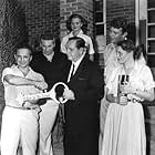 "A FACE IN THE CROWD"  Elia Kazan, Andy Griffith, Patricia Neal, Lee Remick, Arkansas Governer Faubus, W.B., 1957, I.V.