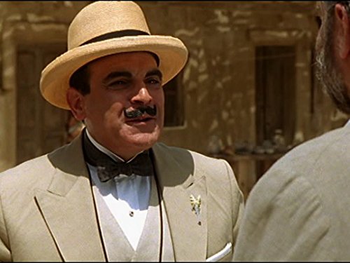 Ron Berglas and David Suchet in Poirot (1989)