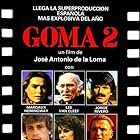 Margaux Hemingway, Willie Aames, Richard Jaeckel, Lee Van Cleef, Ana Obregón, and Jorge Rivero in Goma-2 (1984)