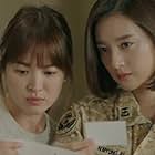 Song Hye-kyo and Kim Ji-won in Descendants of the Sun: Recap Special Part 2 (2016)