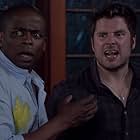 Dulé Hill and James Roday Rodriguez in Psych (2006)