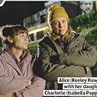 Isabella Pappas and Keeley Hawes in Finding Alice 2020