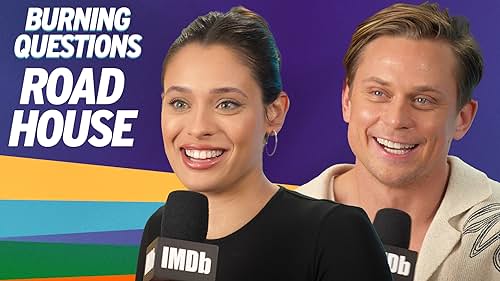 'Road House' stars Billy Magnussen, JD Pardo, Jessica Williams, Daniela Melchior, and Lukas Gage swing by the IMDb studio at SXSW with the hilarious, hard-hitting energy of their new film. Find out more about their characters, who Jessica Williams would have by her side in a fight IRL, and why JD Pardo was constantly breaking pool sticks on set.