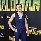 Katy O'Brian at an event for The Mandalorian (2019)