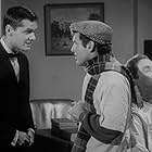 Jack Nicholson, Jonathan Haze, and John Herman Shaner in The Little Shop of Horrors (1960)