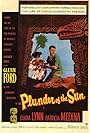 Glenn Ford and Diana Lynn in Plunder of the Sun (1953)
