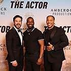 Noah Archibald, Stacey Sheffield and Jordan Brookins at the Premiere of “The Actor”.